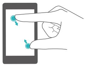 HONOR 6C GOLD4321049 - Mouvements sur l'écran tactile - 7