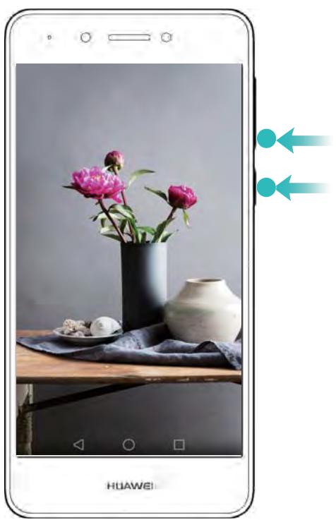 HONOR 6C GOLD4321049 - En utilisant les boutons marche/arrêt et de réduction de volume - 1