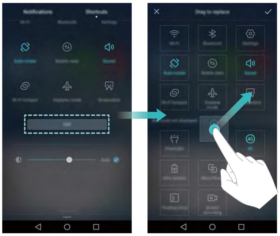 HONOR 6C GOLD4321049 - Panneau de notification - 3