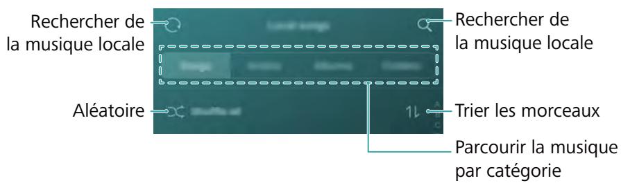 HONOR 6C GOLD4321049 - Rechner de la musique locale - 1