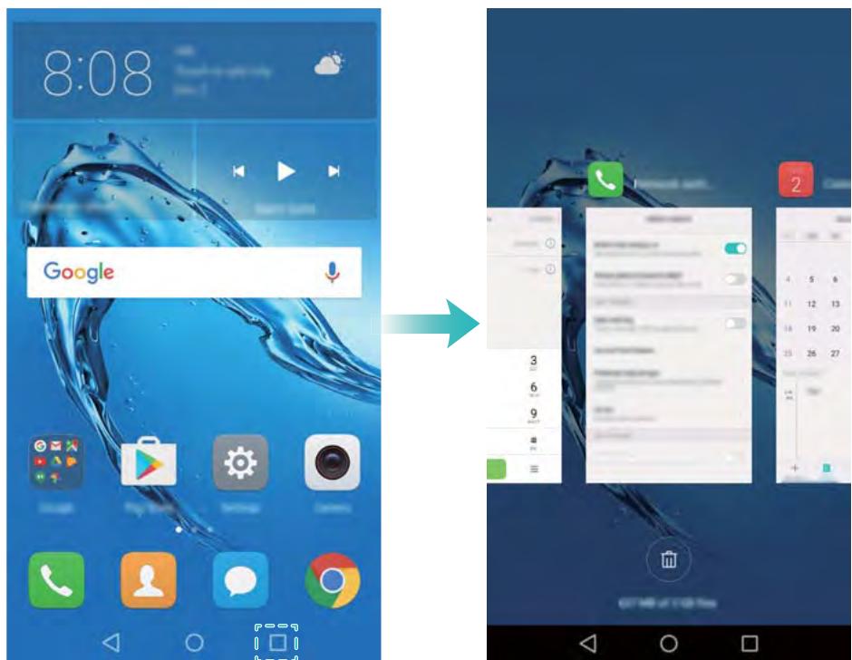 HONOR 6C GOLD4321049 - Affichage des applications récemment utilisées - 1