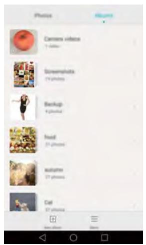 HONOR 6C GOLD4321049 - Visualiser les photos et les vidés par album - 1