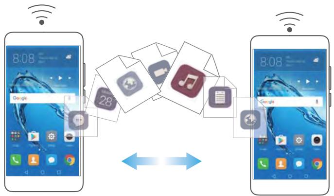 HONOR 6C GOLD4321049 - Transférer des données via Wi-Fi Direct - 1