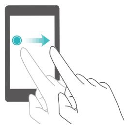 HONOR 6C GOLD4321049 - Mouvements sur l'écran tactile - 5