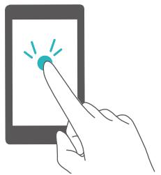 HONOR 6C GOLD4321049 - Mouvements sur l'écran tactile - 2