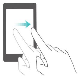 HONOR 6C GOLD4321049 - Mouvements sur l'écran tactile - 4