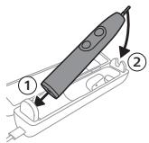 PHILIPS HX7420/02 - Uzlade ar cejojumu futrali - 1