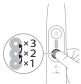PHILIPS HX7420/02 - Réglages d'intensité - 2