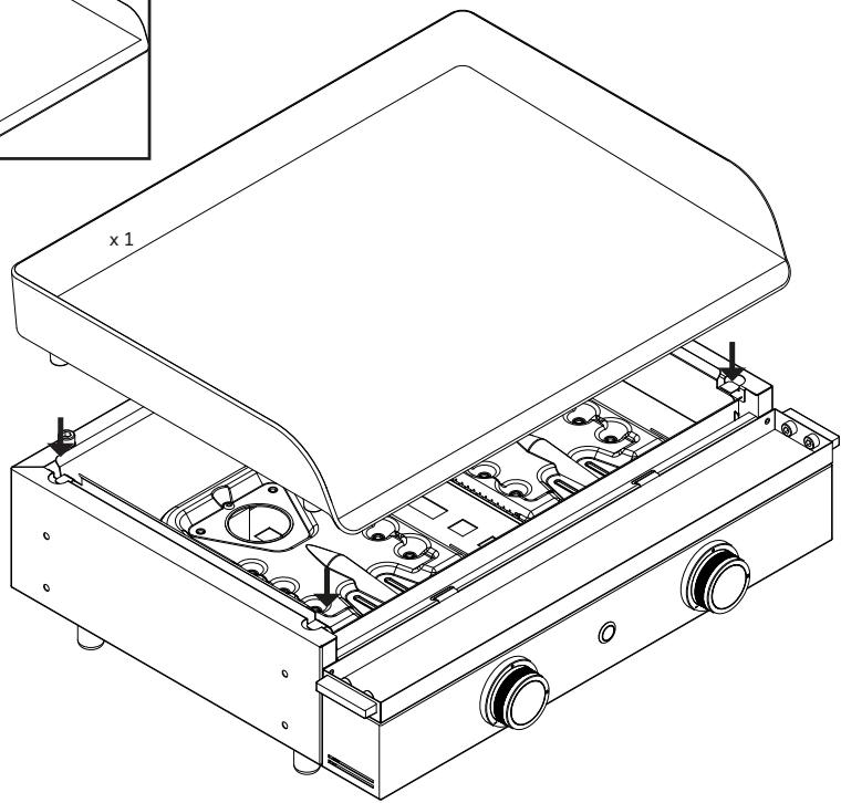 FORGE ADOUR PLANCHEORIGIN G 75 A - 17