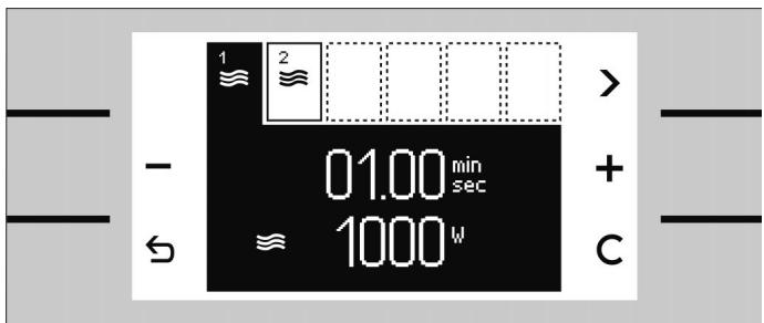 GAGGENAU BM 271-130 - Réglage du mode séquentiel - 2