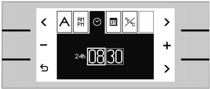 GAGGENAU BM 271-130 - Réglage de l'heure - 3