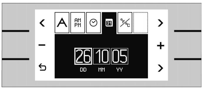 GAGGENAU BM 271-130 - Réglage de l'heure - 4