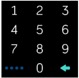 FITBIT versa lavande - Configuration du système de verrouillage - 1