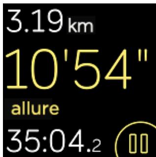 FITBIT versa lavande - Suivi d'une activité - 2
