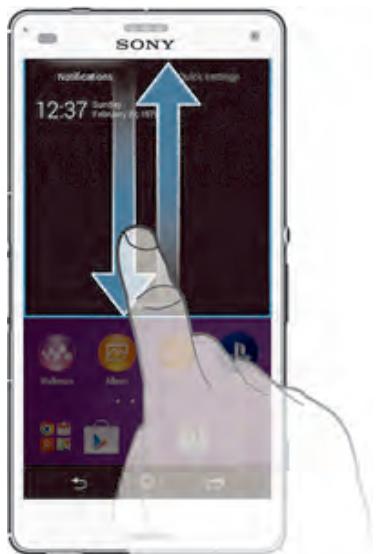 SONY XPERIA Z3 COMPACT NOIR - États et notifications - 1