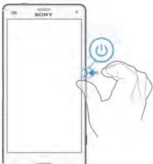 SONY XPERIA Z3 COMPACT NOIR - Pour allumer l'appareil - 2