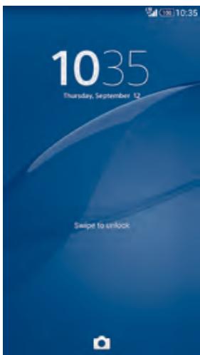 SONY XPERIA Z3 COMPACT NOIR - Verrouiller et déverrouiller l'écran - 1