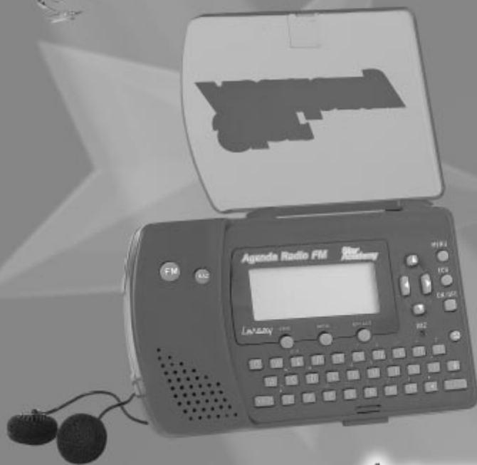 LANSAY AG.RADIO 17336 ROSE - Agenda radio FM notice d'utilisation - 1