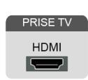 HISENSE 65A66H - Connexion avec un câble HDMI - 2
