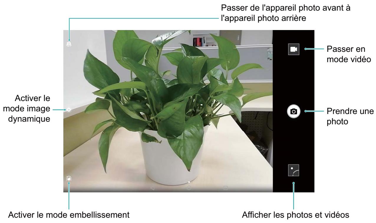 HUAWEI M5LITE10WIFI64GO - Utiliser les fonctions basiques de l'appareil photo - 1