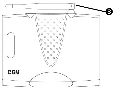 CGV FREELI NE HD1 - FREeline HD1: transmetteur vidéo HDMI sans fil - 1