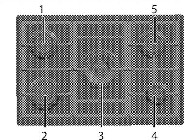 LEISURE CS90F320X - Utilisation des tables de cuisson - 1