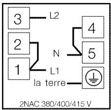 LEISURE CS90F320X - Raccordement du câble d'alimentation - 4