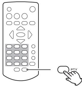 DARTY PD-301DAB-X - Recherche d'un type de programme (PTY) - 1