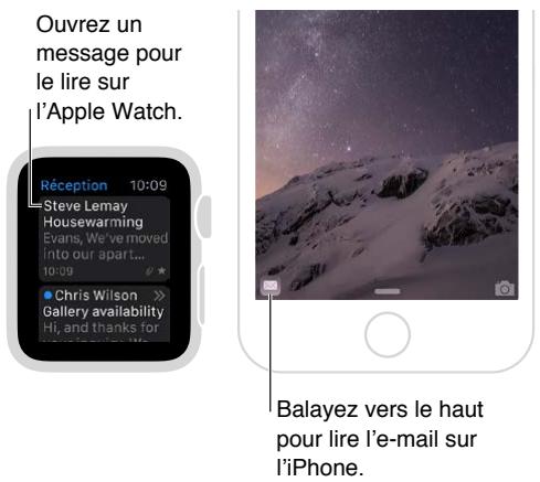 APPLE WATCH SPORT 42 ALU NOIRE - Utiliser handoff pour basculer entre l'apple watch et l'iphone - 1