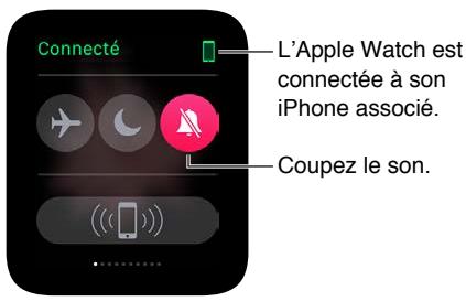 APPLE WATCH SPORT 42 ALU NOIRE - Ajuster la luminosité, la taille du texte, lessons et les vibrations - 3