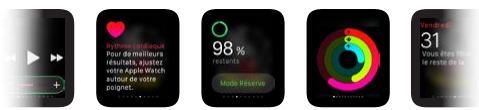 APPLE WATCH SPORT 42 ALU NOIRE - Consulter vos coups d'œil - 2