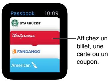 APPLE WATCH SPORT 42 ALU NOIRE - Utiliser passbook - 1