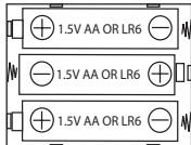 LEXIBOOK RL975CV - Informations concernant les piles - 1