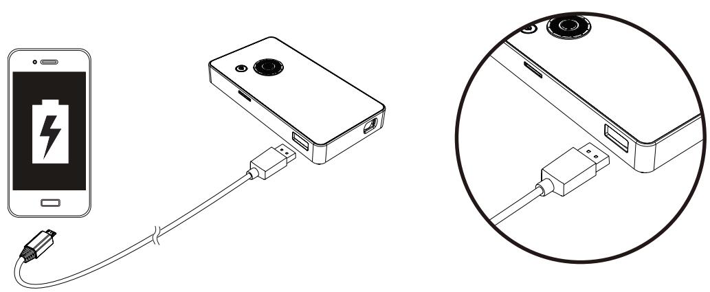 AIPTEK Q20 - Recharger le téléphone mobile (fonction banque de puissance électrique) - 1