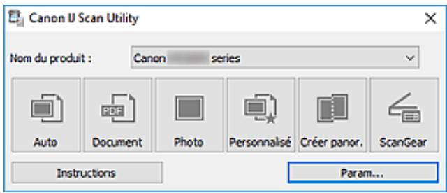 CANON PiXMA TR8550 - Fonctions IJ scan utility - 1