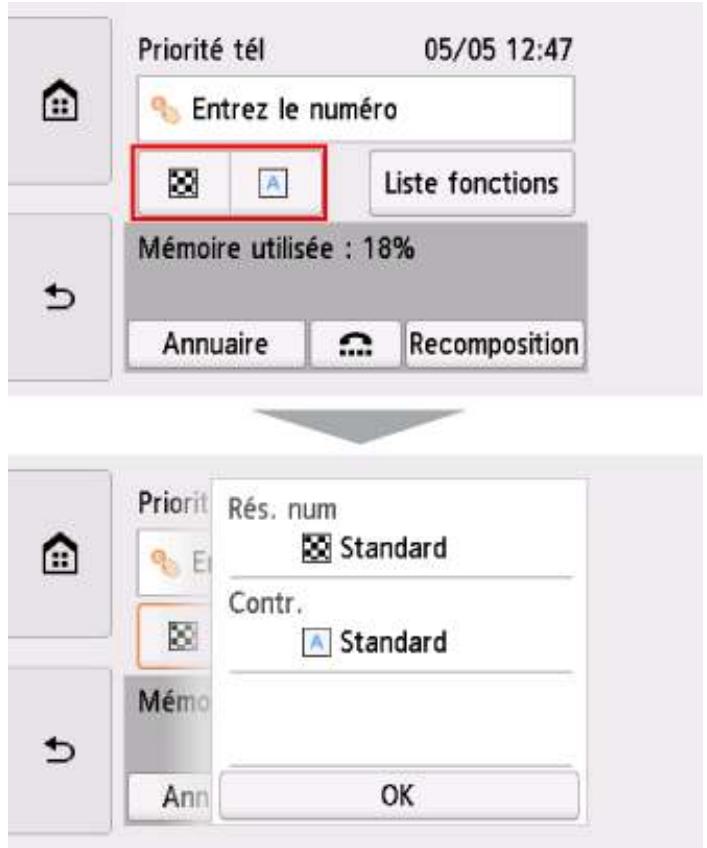 CANON PiXMA TR8550 - Options d'envoi de fax - 1