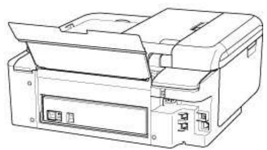 CANON PiXMA TR8550 - Replacez le capot arrêt. - 2