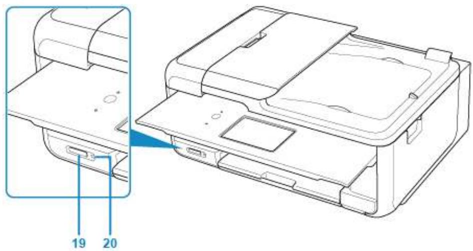 CANON PiXMA TR8550 - Extension du bac de sortie papier - 1
