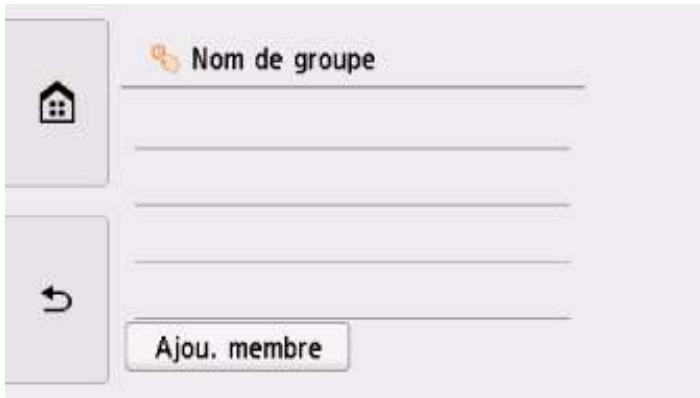 CANON PiXMA TR8550 - Sélectionnez enr. composition groupe. - 1
