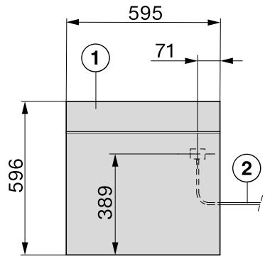 MIELE DGC7460NR - Raccordement et aération - 1
