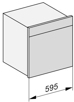 MIELE DGC7460NR - Encastrement dans un meuble haut - 2