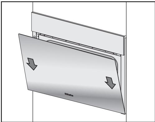 MIELE DGC7460NR - Monter la porte - 1