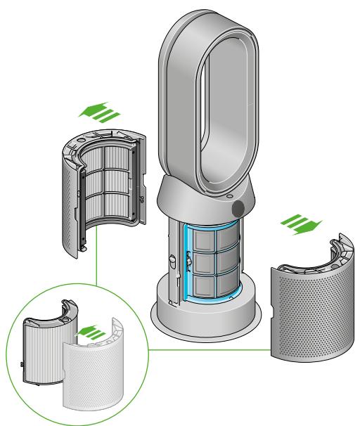 DYSON V12_JN.00000 - Dyson Purifier Hot+Cool Formaldehyde - 1