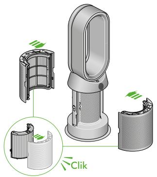 DYSON V12_JN.00000 - Dyson Purifier Hot+Cool Formaldehyde - 1