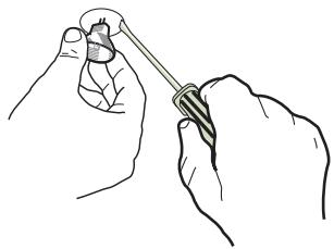 FABER LiITHOS 450 BLANC - Lampe halogène de 20 w. - 1