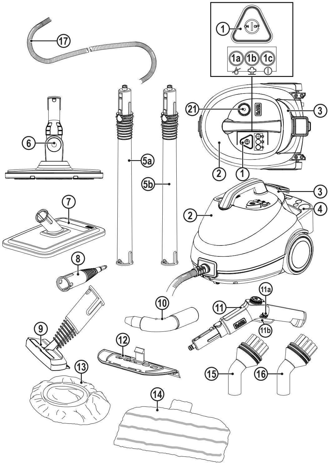 BLACK & DECKER BHSMP2008-QS - 1