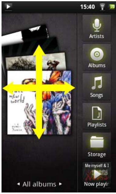 ARCHOS 32 ANDROID - Navigation dans vos fichiers de musique - 1