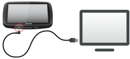 TOMTOM GO 510 - Configurer mydrive - 1