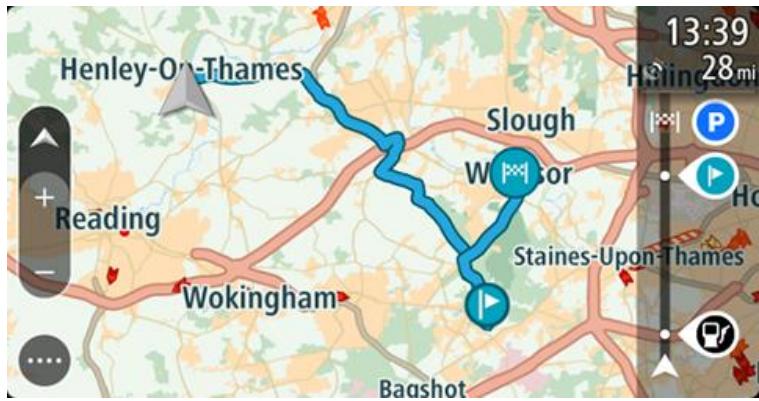 TOMTOM GO 510 - Naviguer à l'aide d'un parcours enregistré - 2