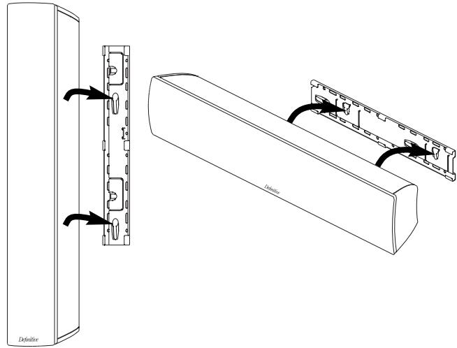 DEFINITIVE TECHNOLOGY MYTHOS 9 - Wall Mounting the Mythos Nine - 6